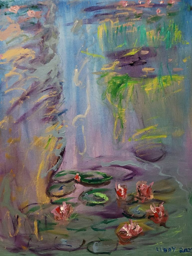 Original Impressionism Water Painting by Lisa Libby