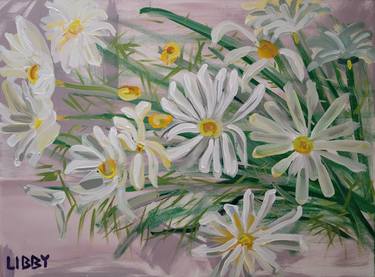 Original Impressionism Botanic Paintings by Lisa Libby
