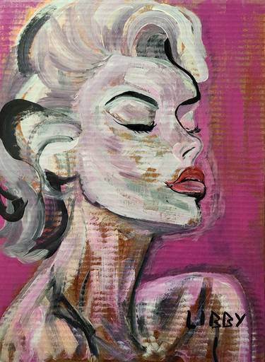 Original Contemporary Portrait Paintings by Lisa Libby