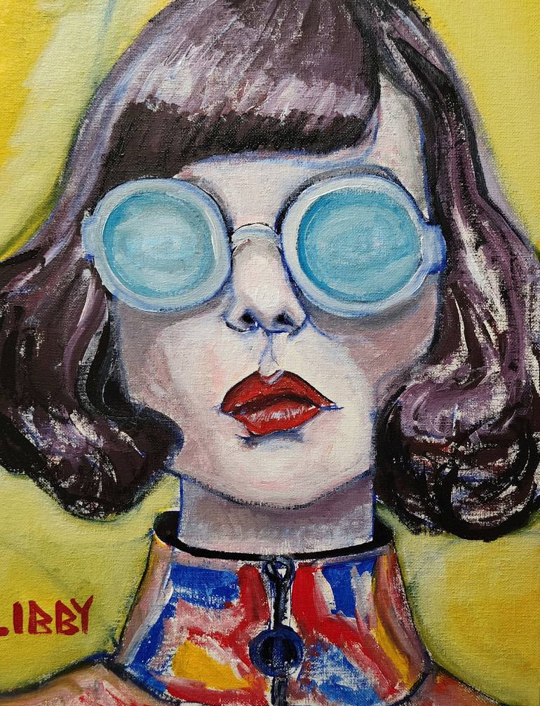 Original Portrait Painting by Lisa Libby