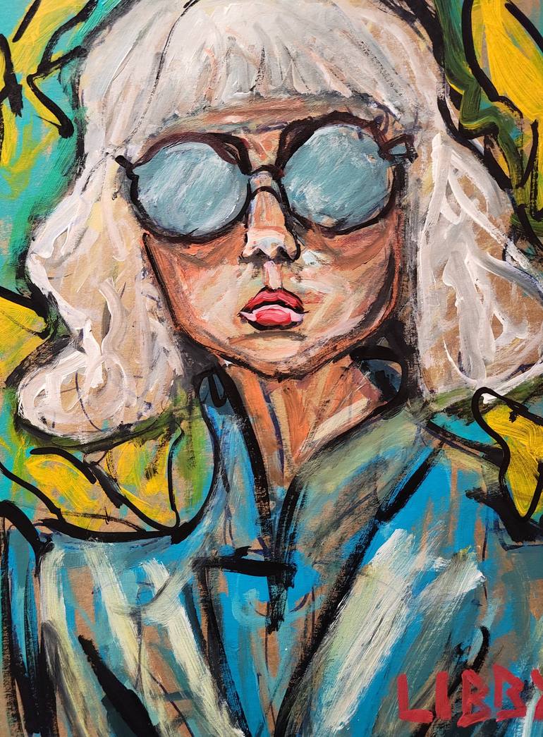 Original Contemporary Portrait Painting by Lisa Libby