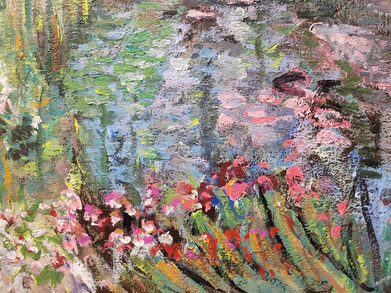 Original Expressionism Landscape Painting by Lisa Libby