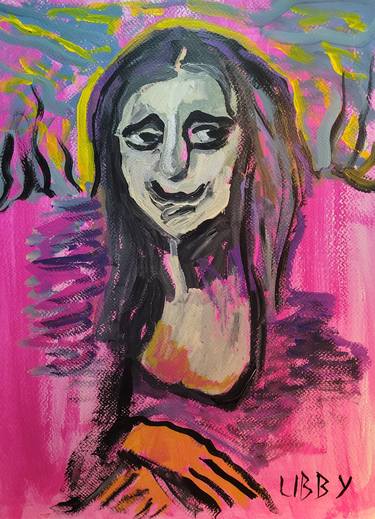 Original Abstract Expressionism People Paintings by Lisa Libby