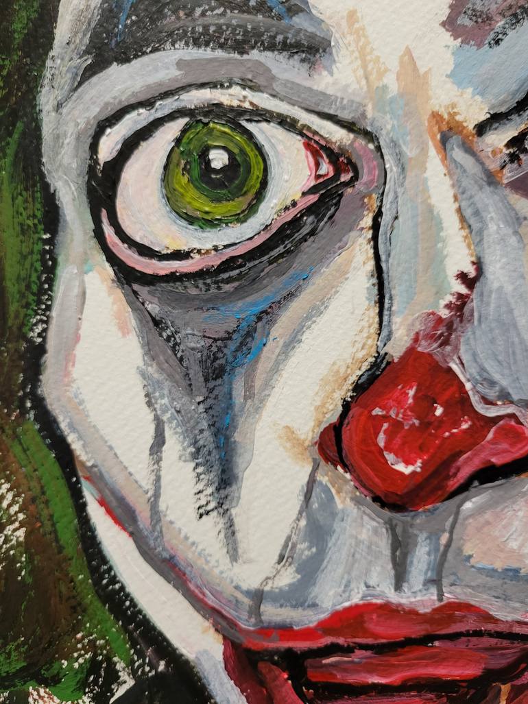 Original Abstract Expressionism People Painting by Lisa Libby