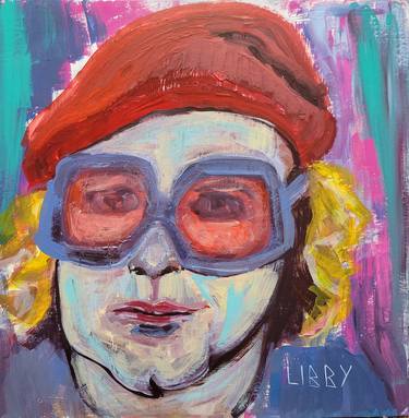 Original Abstract Expressionism People Paintings by Lisa Libby