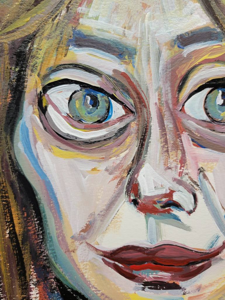 Original Figurative Women Painting by Lisa Libby