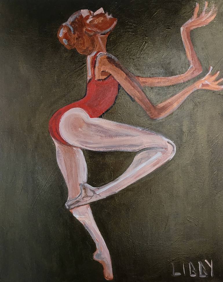 Original Figurative Body Painting by Lisa Libby