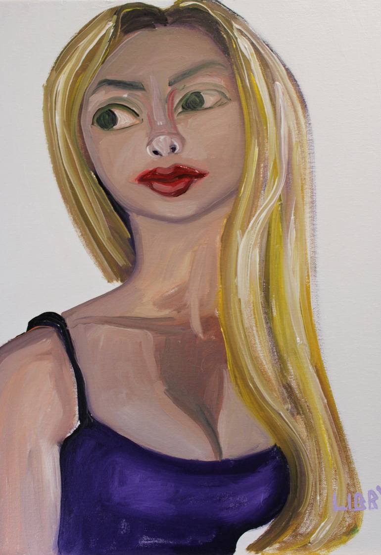 Original Figurative People Painting by Lisa Libby