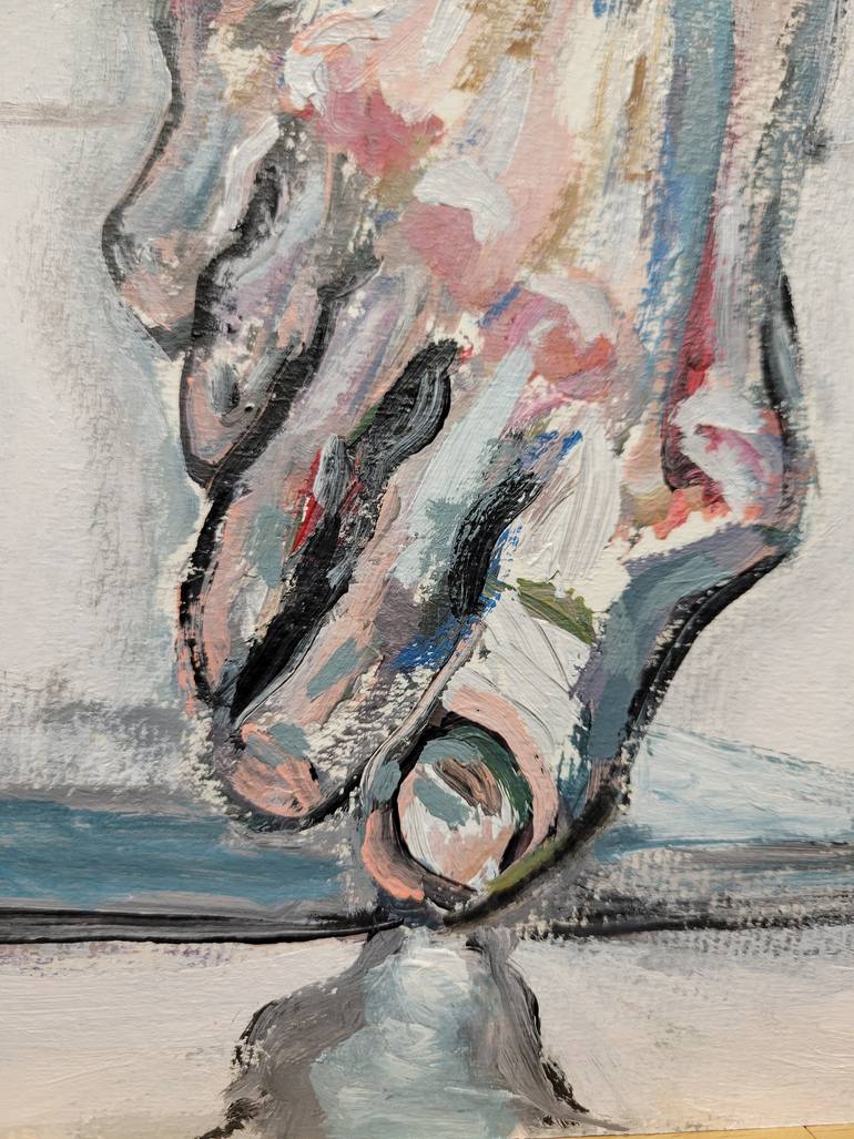 Original Impressionism Body Painting by Lisa Libby