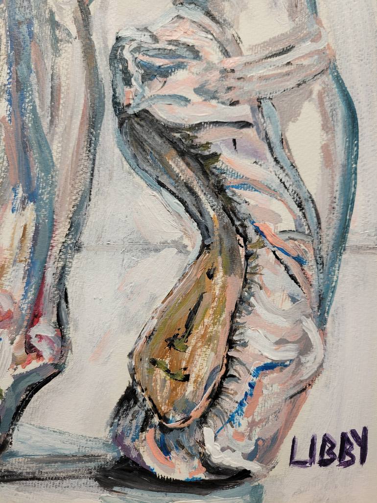 Original Impressionism Body Painting by Lisa Libby