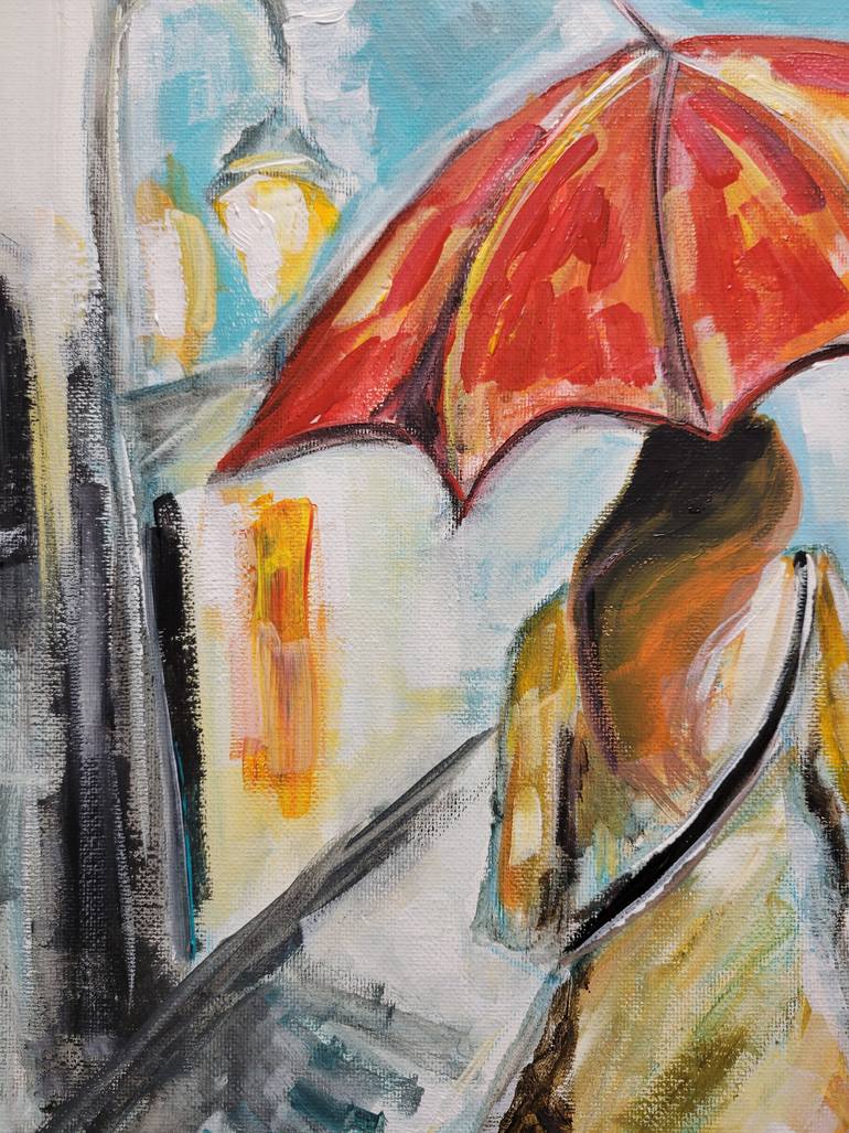 Original Impressionism Women Painting by Lisa Libby