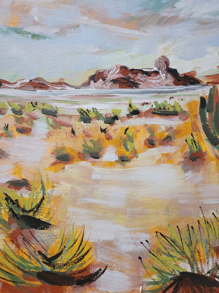 Original Impressionism Landscape Painting by Lisa Libby