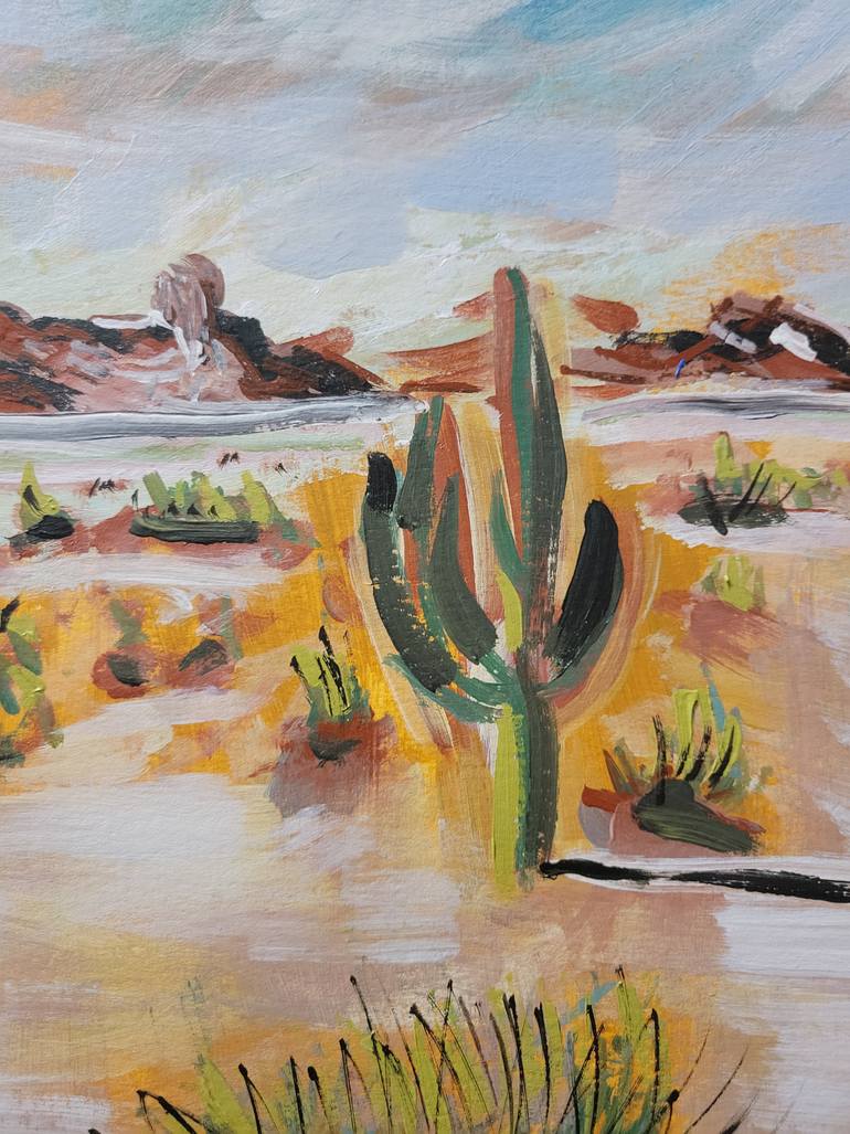 Original Impressionism Landscape Painting by Lisa Libby