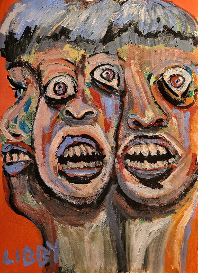 Original Other People Painting by Lisa Libby