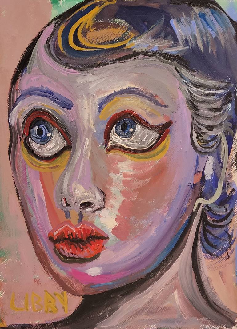 Original Other People Painting by Lisa Libby