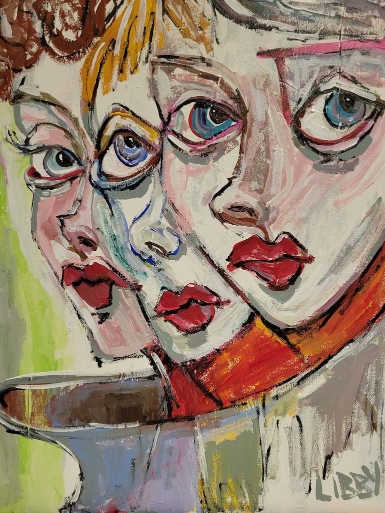 Original Abstract Painting by Lisa Libby