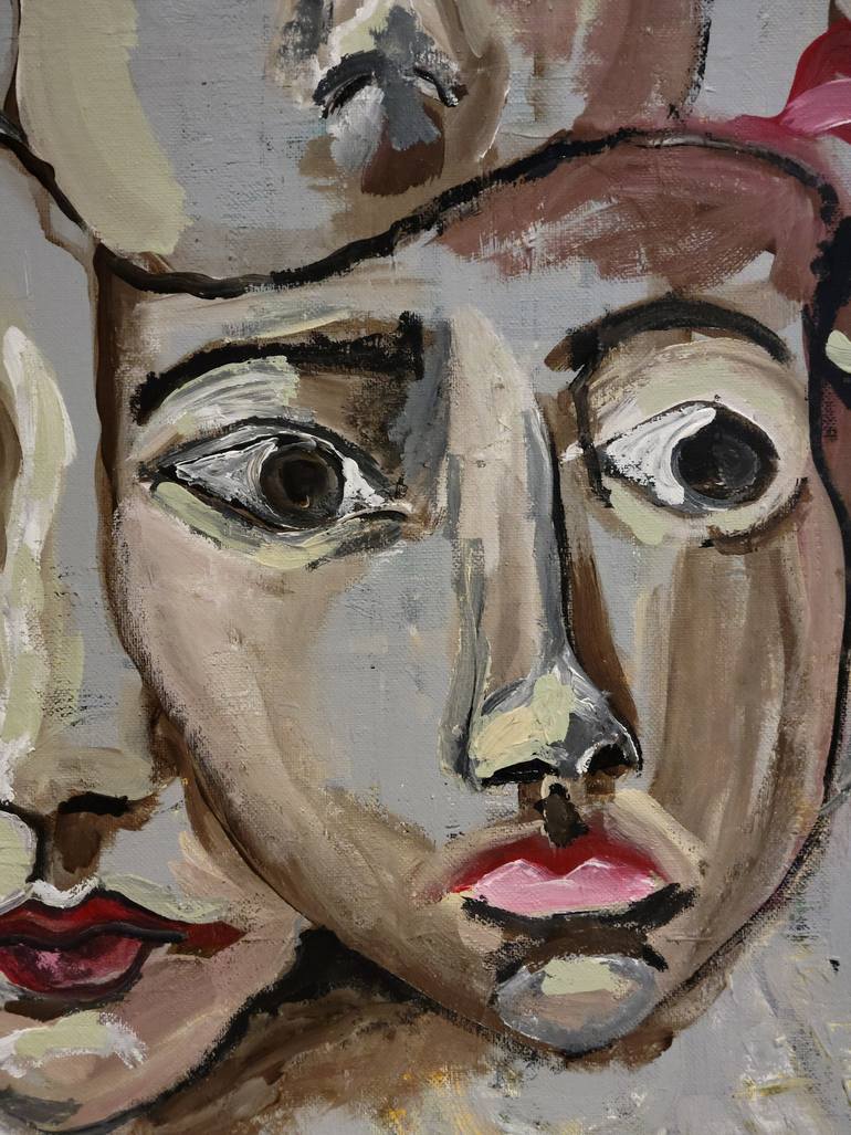 Original Abstract Expressionism Abstract Painting by Lisa Libby