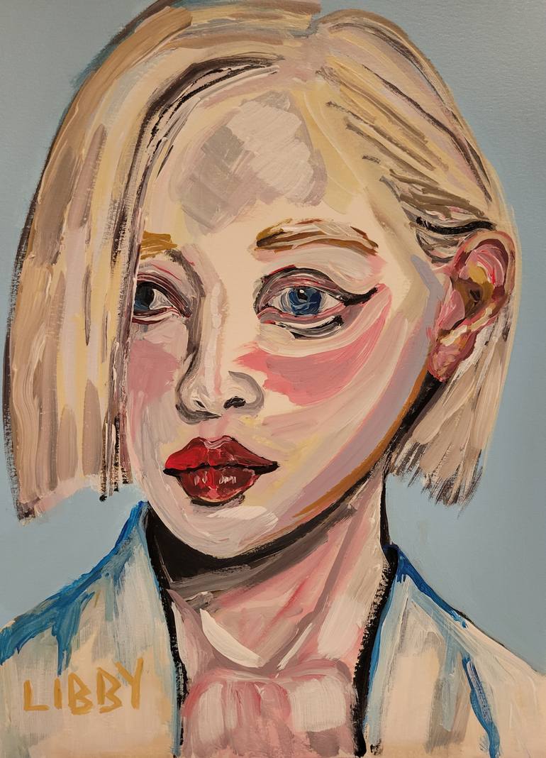 Original Other People Painting by Lisa Libby