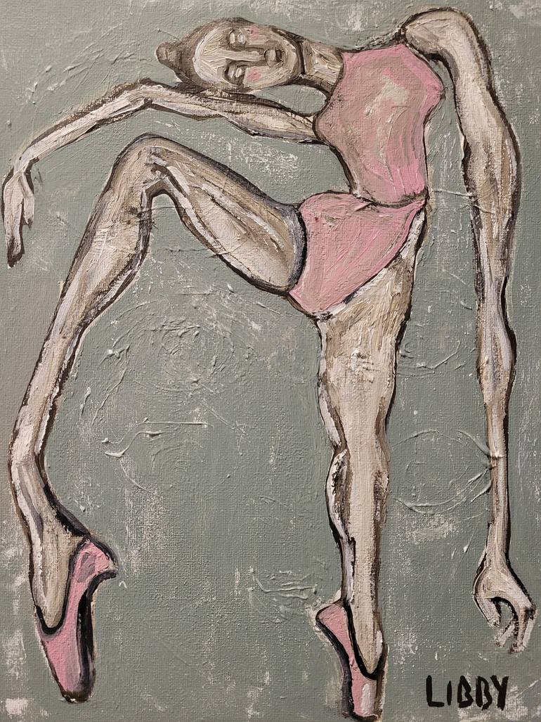 Original Abstract Expressionism Performing Arts Painting by Lisa Libby
