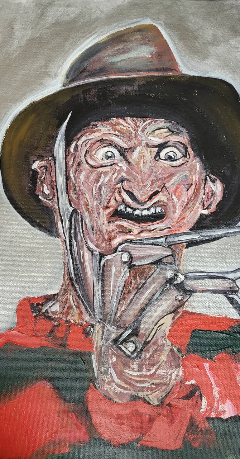 Original Expressionism Pop Culture/Celebrity Painting by Lisa Libby