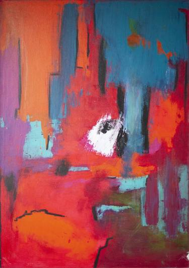 Original Abstract Paintings by Samuel Rodriguez