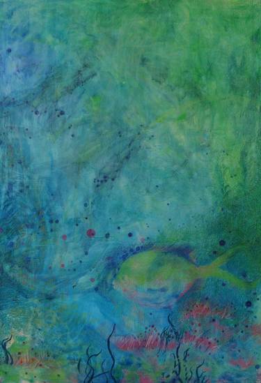 Original Abstract Fish Drawings by Michelle Zacharias