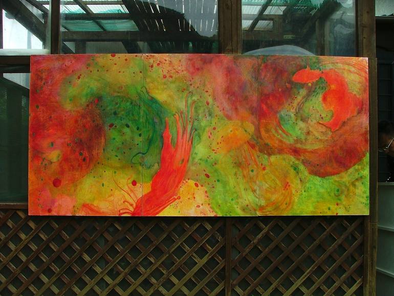 Original Abstract Painting by Michelle Zacharias