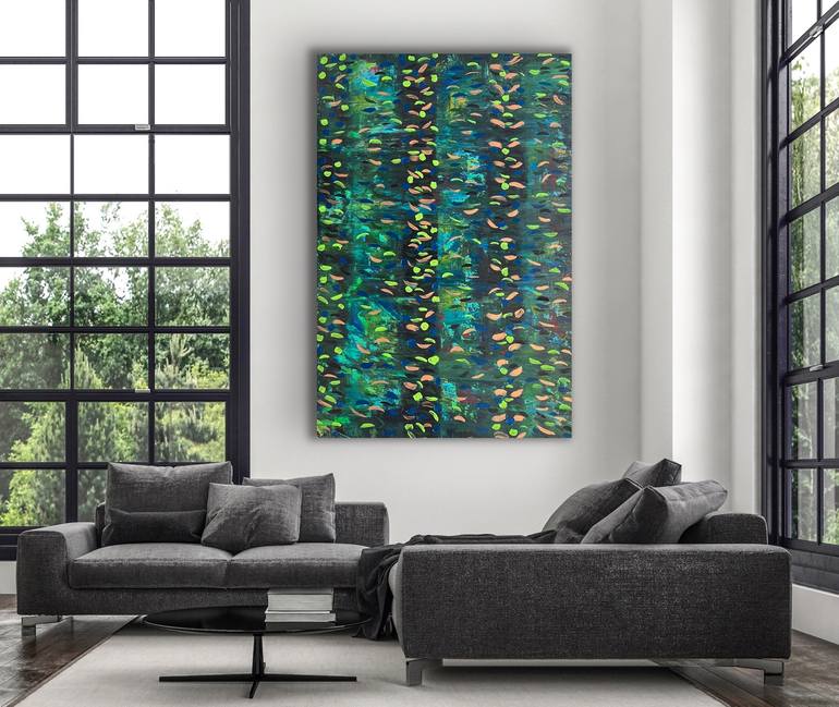 Original Abstract Painting by Joanne Daniel - Daniel Arts
