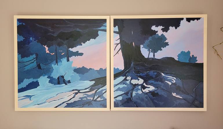 Original Contemporary Landscape Painting by Anton Paul Patrick Stürtzer