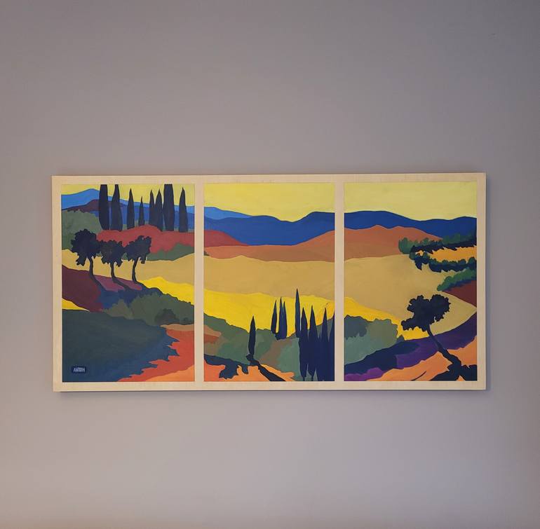Original Contemporary Landscape Painting by Anton Paul Patrick Stürtzer