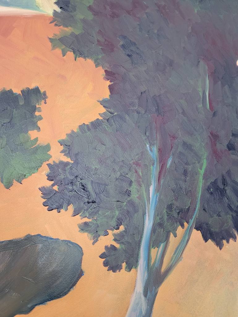 Original Expressionism Landscape Painting by Anton Paul Patrick Stürtzer