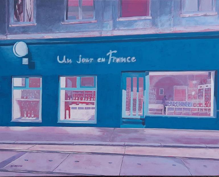 Original Expressionism Places Paintings by Anton Paul Patrick Stürtzer