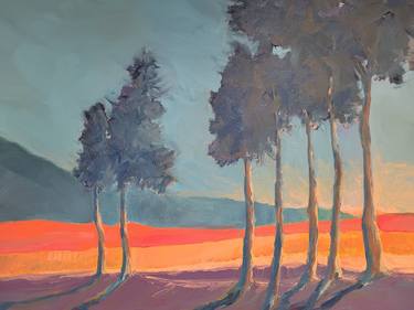 Original Expressionism Landscape Paintings by ANTON PAUL PATRICK STÜRTZER