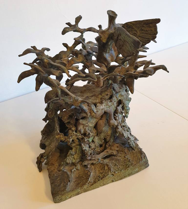 Original Abstract Sculpture by Matteo Salmista
