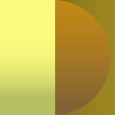 Solar eclipse | abstract modern thumb
