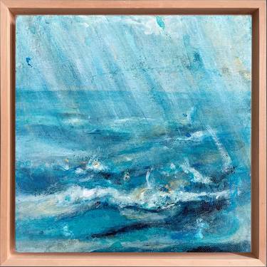 Original Abstract Seascape Paintings by Andreja Soleil