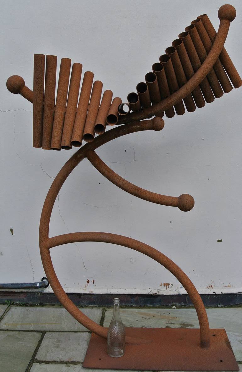 Original Art Deco Abstract Sculpture by Otis Griffith