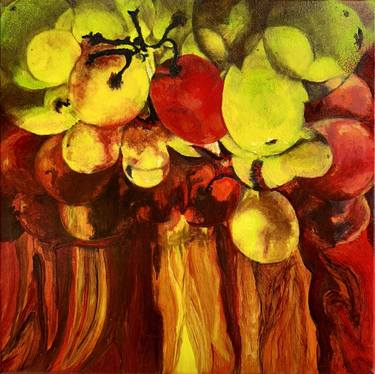 Original Abstract Food & Drink Paintings by Catherin Bennett