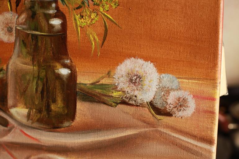 Original Fine Art Still Life Painting by Julia Crystal