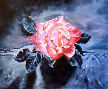 Original Floral Paintings by Julia Crystal