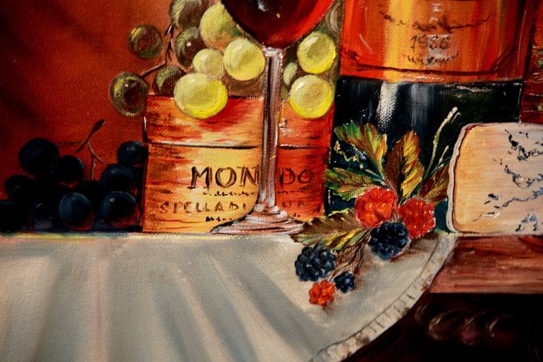 Original Fine Art Still Life Painting by Julia Crystal