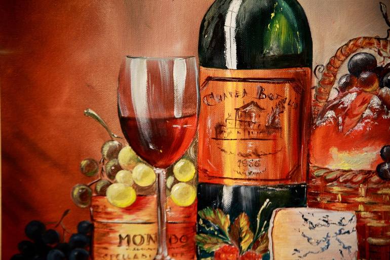 Original Fine Art Still Life Painting by Julia Crystal