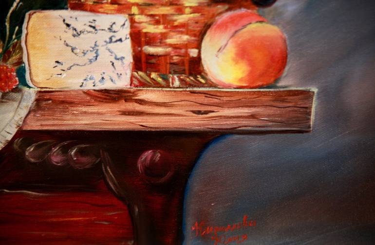 Original Fine Art Still Life Painting by Julia Crystal