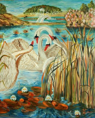 Original Fine Art Animal Paintings by Julia Crystal