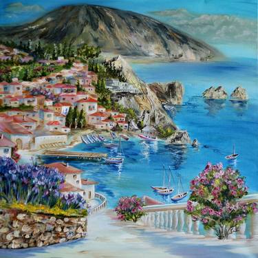 Original Landscape Paintings by Julia Crystal