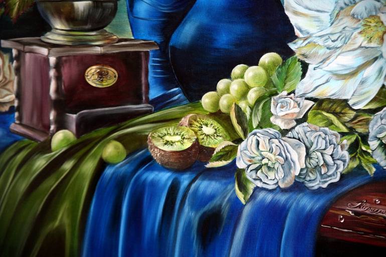 Original Fine Art Still Life Painting by Julia Crystal