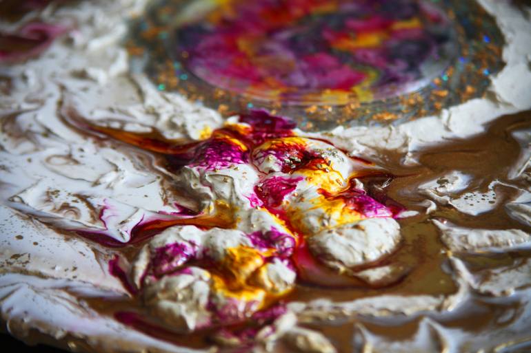 Original Abstract Still Life Sculpture by Julia Crystal