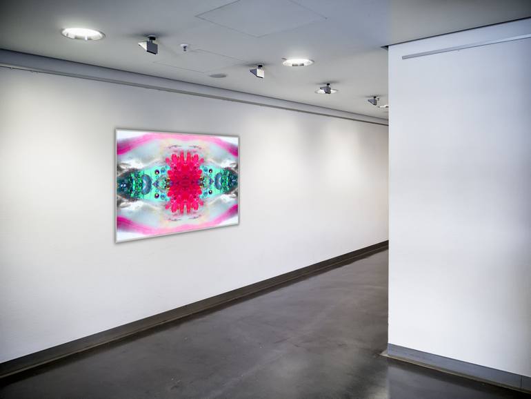 Original Photorealism Abstract Painting by Julia Crystal