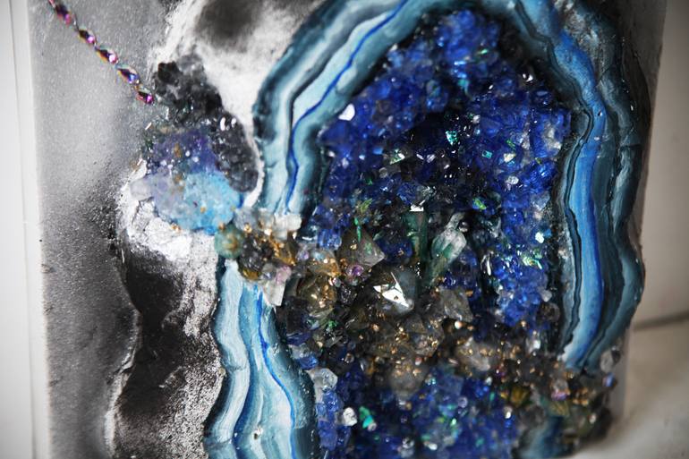 Original Expressionism Abstract Sculpture by Julia Crystal