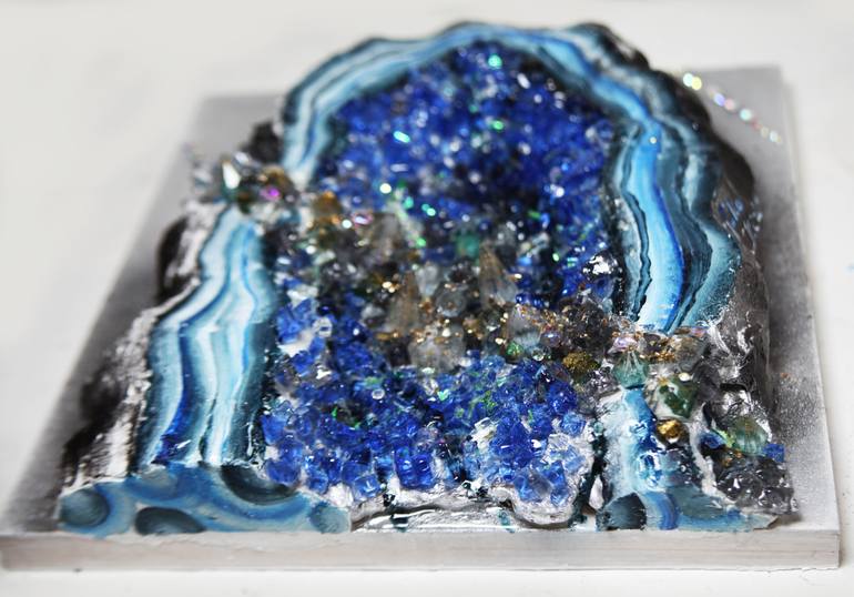 Original Expressionism Abstract Sculpture by Julia Crystal